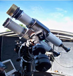 The solar observatory: suit of telescopes mounted on a Celestron CGEpro